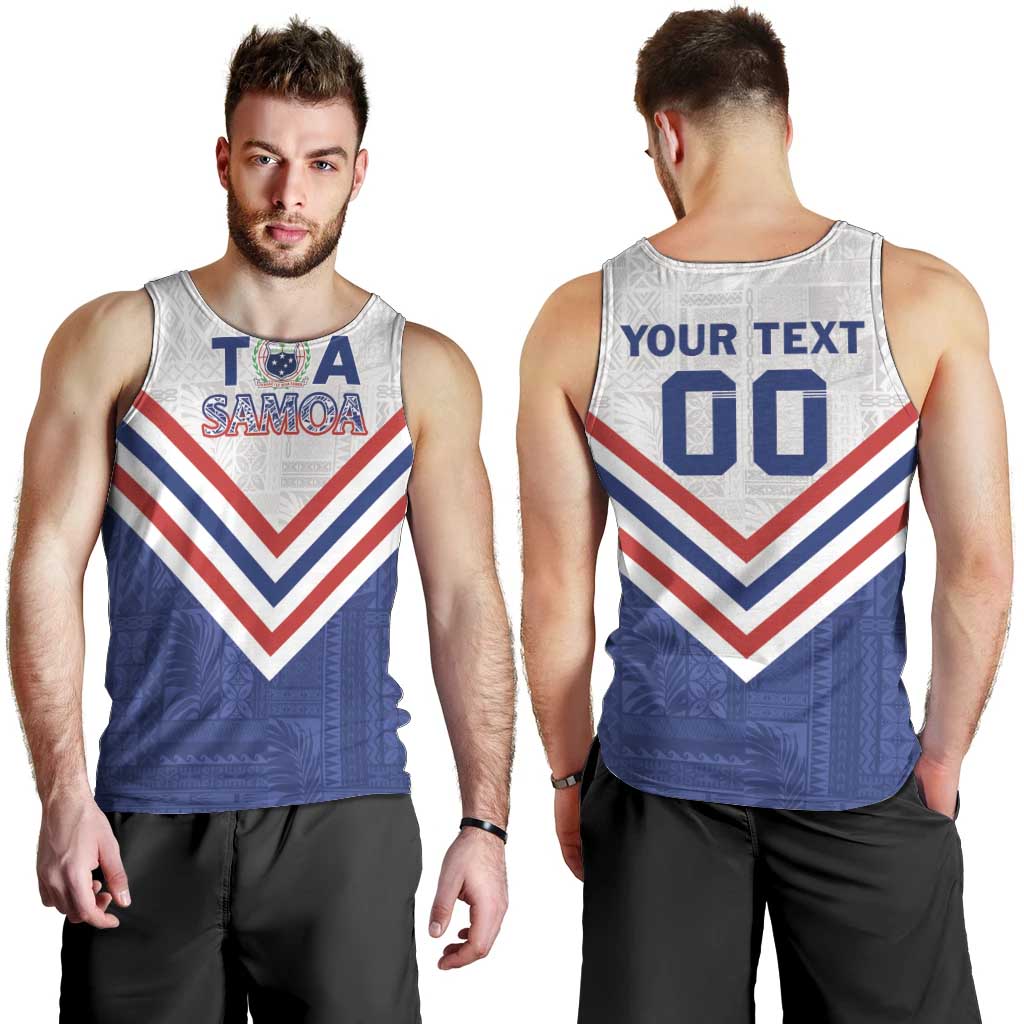 Custom Toa Samoa Rugby Men Tank Top 1992-1993 Special Edition - Polynesian Pride