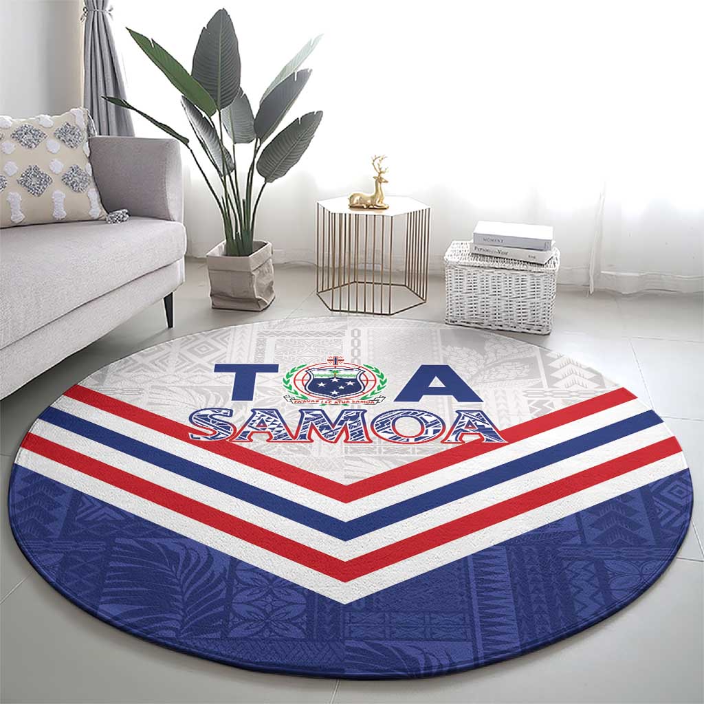 Toa Samoa Rugby Round Carpet 1992-1993 Special Edition - Polynesian Pride