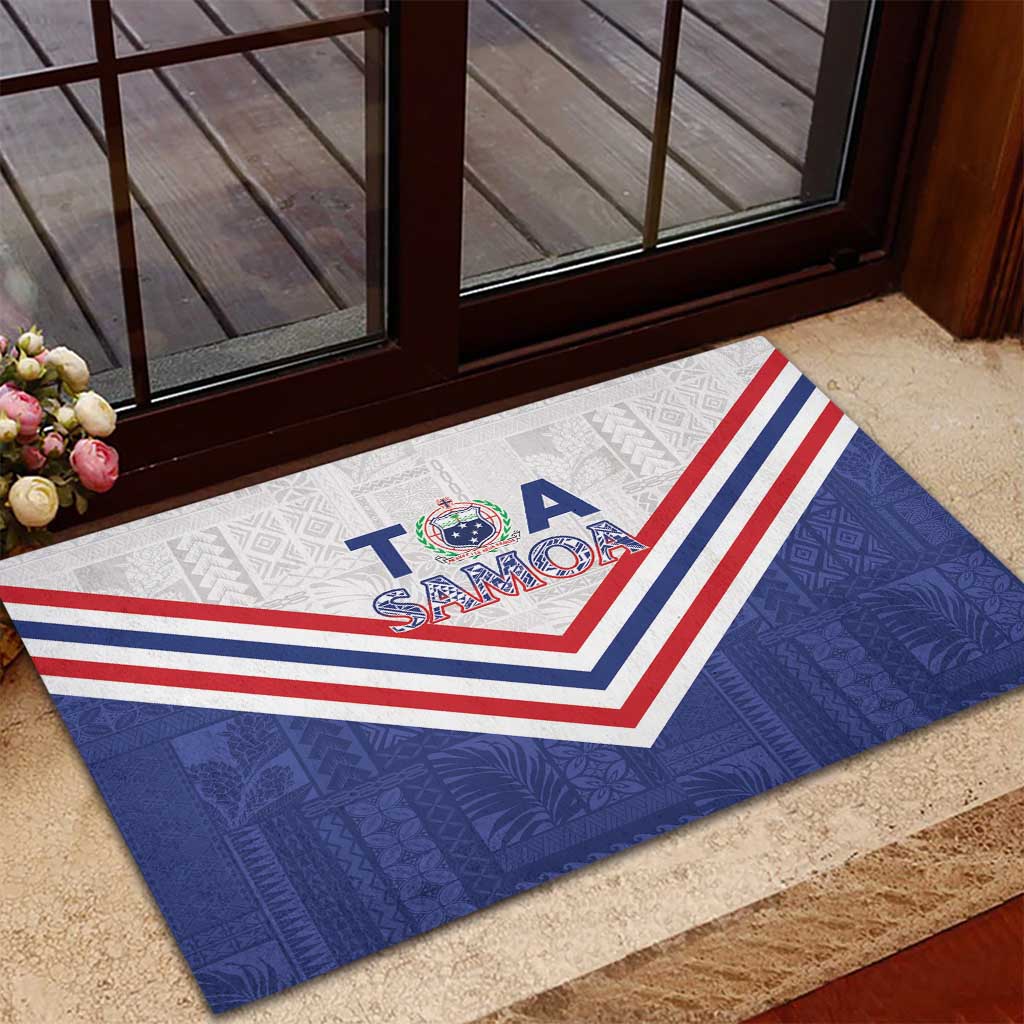 Toa Samoa Rugby Rubber Doormat 1992-1993 Special Edition - Polynesian Pride
