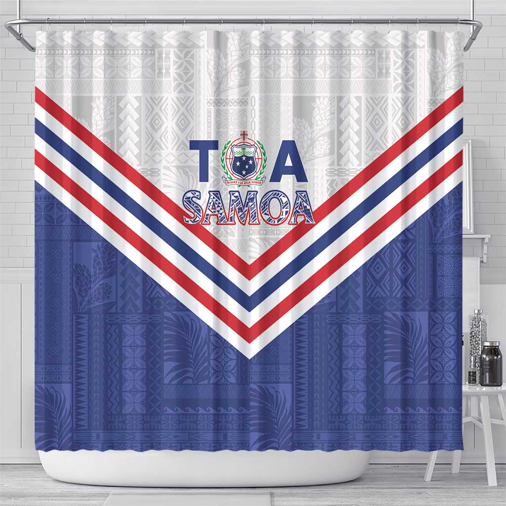 Toa Samoa Rugby Shower Curtain 1992-1993 Special Edition - Polynesian Pride