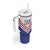 Custom Toa Samoa Rugby Tumbler With Handle 1992-1993 Special Edition - Polynesian Pride