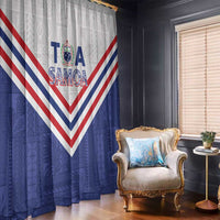Toa Samoa Rugby Window Curtain 1992-1993 Special Edition - Polynesian Pride