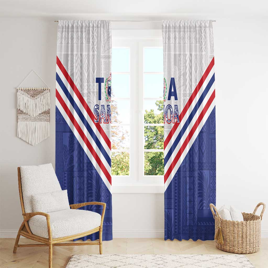 Toa Samoa Rugby Window Curtain 1992-1993 Special Edition - Polynesian Pride