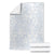 Plumeria Floral White Sunday Blanket