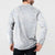 Plumeria Floral White Sunday Button Sweatshirt