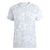 Plumeria Floral White Sunday Women V-Neck T-Shirt