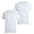 Plumeria Floral White Sunday Women V-Neck T-Shirt