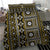 Fiji Masi Tapa Pattern Yellow Bedding Set - Polynesian Pride