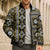 Fiji Masi Tapa Pattern Yellow Bomber Puffer Jacket - Polynesian Pride