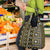 Fiji Masi Tapa Pattern Yellow Grocery Bag - Polynesian Pride