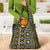 Fiji Masi Tapa Pattern Yellow Grocery Bag - Polynesian Pride