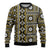 Fiji Masi Tapa Pattern Yellow Ugly Christmas Sweater - Polynesian Pride