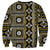 Fiji Masi Tapa Pattern Yellow Sweatshirt - Polynesian Pride