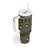 Fiji Masi Tapa Pattern Yellow Tumbler With Handle - Polynesian Pride