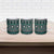 Fiji Masi Tapa Pattern Teal Ceramic Mug - Polynesian Pride