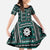 Fiji Masi Tapa Pattern Teal Family Matching Puletasi and Hawaiian Shirt - Polynesian Pride