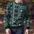 Fiji Masi Tapa Pattern Teal Ugly Christmas Sweater - Polynesian Pride