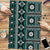 Fiji Masi Tapa Pattern Teal Puzzle - Polynesian Pride