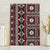 Fiji Masi Tapa Pattern Red Canvas Wall Art - Polynesian Pride