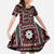 Fiji Masi Tapa Pattern Red Family Matching Puletasi and Hawaiian Shirt - Polynesian Pride