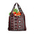 Fiji Masi Tapa Pattern Red Grocery Bag - Polynesian Pride