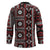 Fiji Masi Tapa Pattern Red Hockey Jersey - Polynesian Pride