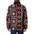 Fiji Masi Tapa Pattern Red Padded Jacket - Polynesian Pride
