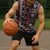 Fiji Masi Tapa Pattern Red Sleeveless Hoodie - Polynesian Pride