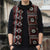 Fiji Masi Tapa Pattern Red Sleeveless Puffer Jacket - Polynesian Pride
