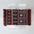Fiji Masi Tapa Pattern Red Tablecloth - Polynesian Pride