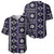 Fiji Masi Tapa Pattern Purple Baseball Jersey - Polynesian Pride