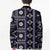 Fiji Masi Tapa Pattern Purple Blazer - Polynesian Pride