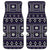Fiji Masi Tapa Pattern Purple Car Mats - Polynesian Pride
