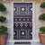 Fiji Masi Tapa Pattern Purple Door Cover - Polynesian Pride