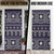 Fiji Masi Tapa Pattern Purple Door Cover - Polynesian Pride