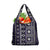 Fiji Masi Tapa Pattern Purple Grocery Bag - Polynesian Pride