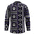Fiji Masi Tapa Pattern Purple Hockey Jersey - Polynesian Pride