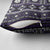 Fiji Masi Tapa Pattern Purple Pillow Cover - Polynesian Pride