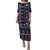 Fiji Masi Tapa Pattern Purple Puletasi - Polynesian Pride