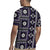 Fiji Masi Tapa Pattern Purple Rugby Jersey - Polynesian Pride