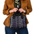 Fiji Masi Tapa Pattern Purple Shoulder Handbag - Polynesian Pride