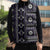 Fiji Masi Tapa Pattern Purple Sleeveless Puffer Jacket - Polynesian Pride