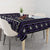 Fiji Masi Tapa Pattern Purple Tablecloth - Polynesian Pride