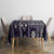 Fiji Masi Tapa Pattern Purple Tablecloth - Polynesian Pride