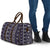 Fiji Masi Tapa Pattern Purple Travel Bag - Polynesian Pride