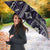 Fiji Masi Tapa Pattern Purple Umbrella - Polynesian Pride
