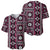 Fiji Masi Tapa Pattern Pink Baseball Jersey - Polynesian Pride
