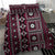 Fiji Masi Tapa Pattern Pink Bedding Set - Polynesian Pride