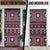 Fiji Masi Tapa Pattern Pink Door Cover - Polynesian Pride