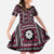 Fiji Masi Tapa Pattern Pink Family Matching Puletasi and Hawaiian Shirt - Polynesian Pride